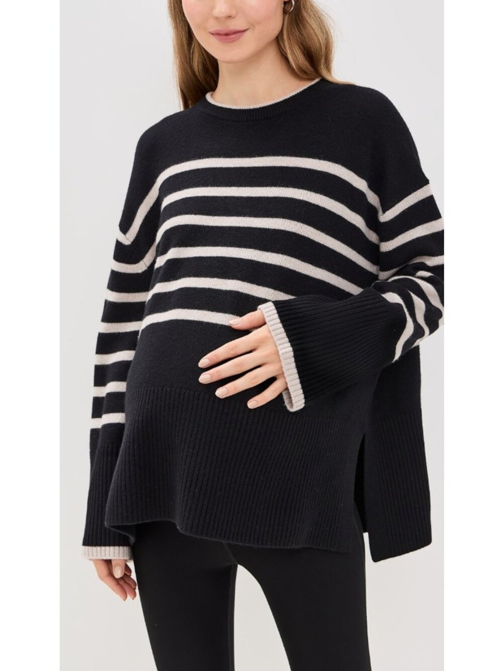 HATCH The Carly Knit Maternity Pullover XS $258